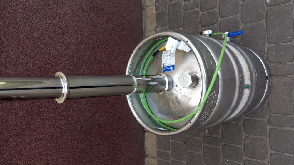 Destylator słoikowy odstojnik na słoik keg bimber