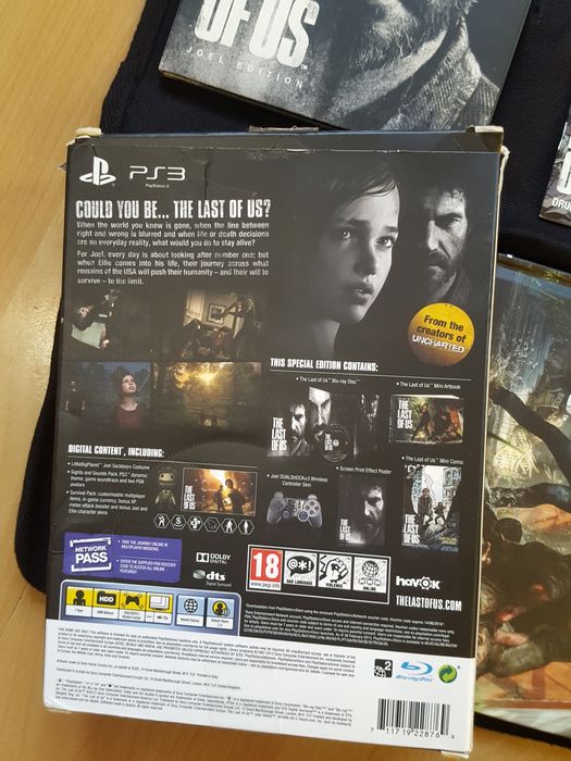 PS3 The Last Of Us: Joel Edition kolekcjonerska! Zestaw box
