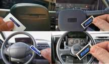 FIAT Volante emblema autocolante Panda Punto Seicento Cinquecento novo