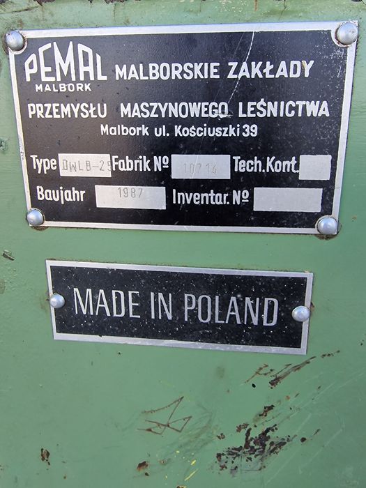 Wiertarka pozioma Pemal Malbork czopiarka Frezarka
