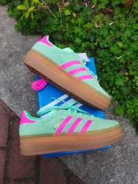 adidas Gazelle Bold Pulse Mint Pink 39 1/3