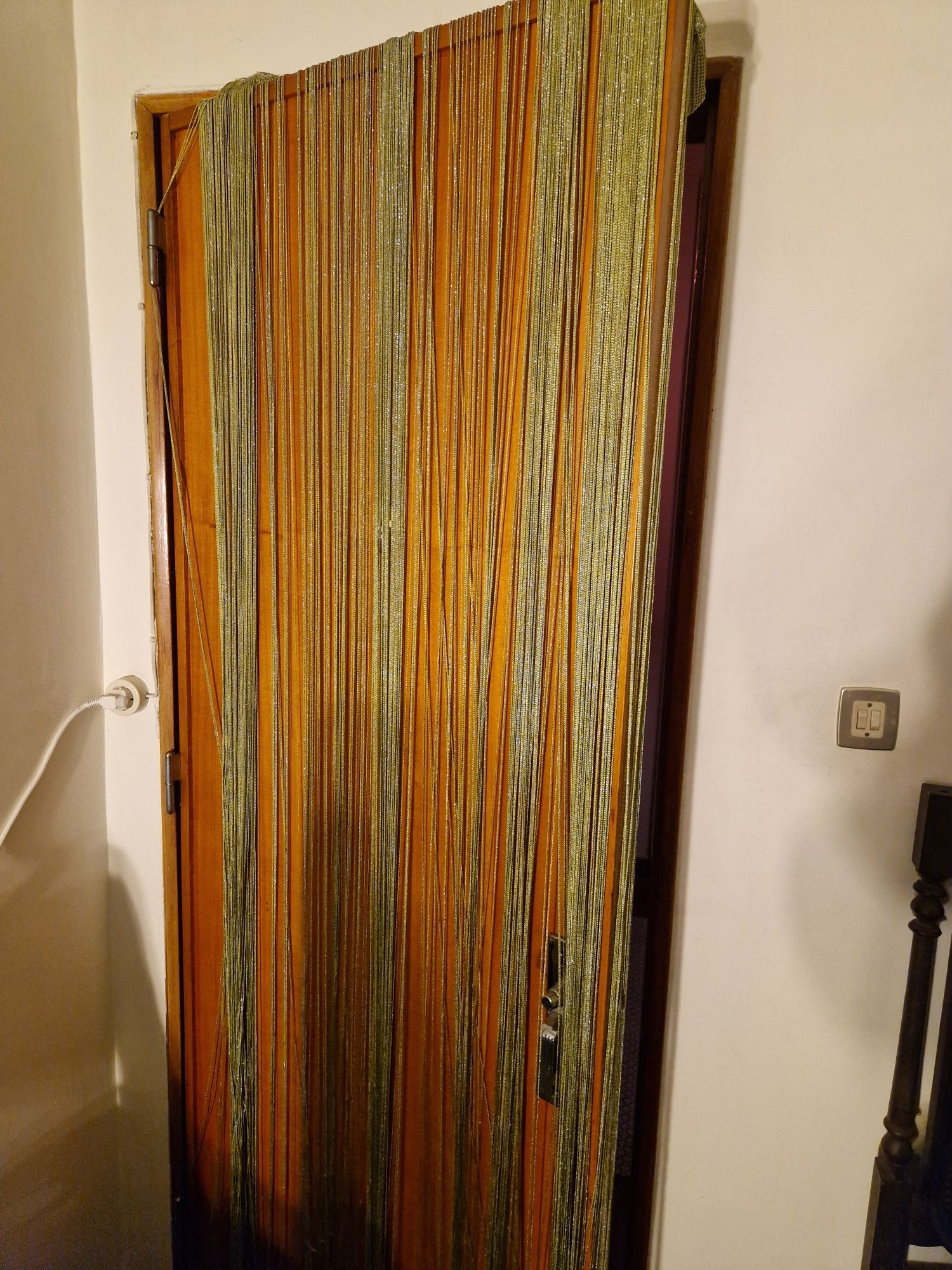Cortinas fio verde