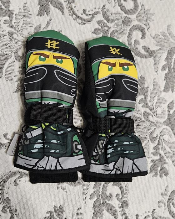 Б/у H&M Лего Нінзяго зимові краги рукавиці 4-6р