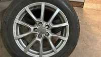 Opony letnie na felgach Audi Q5 235/60R18