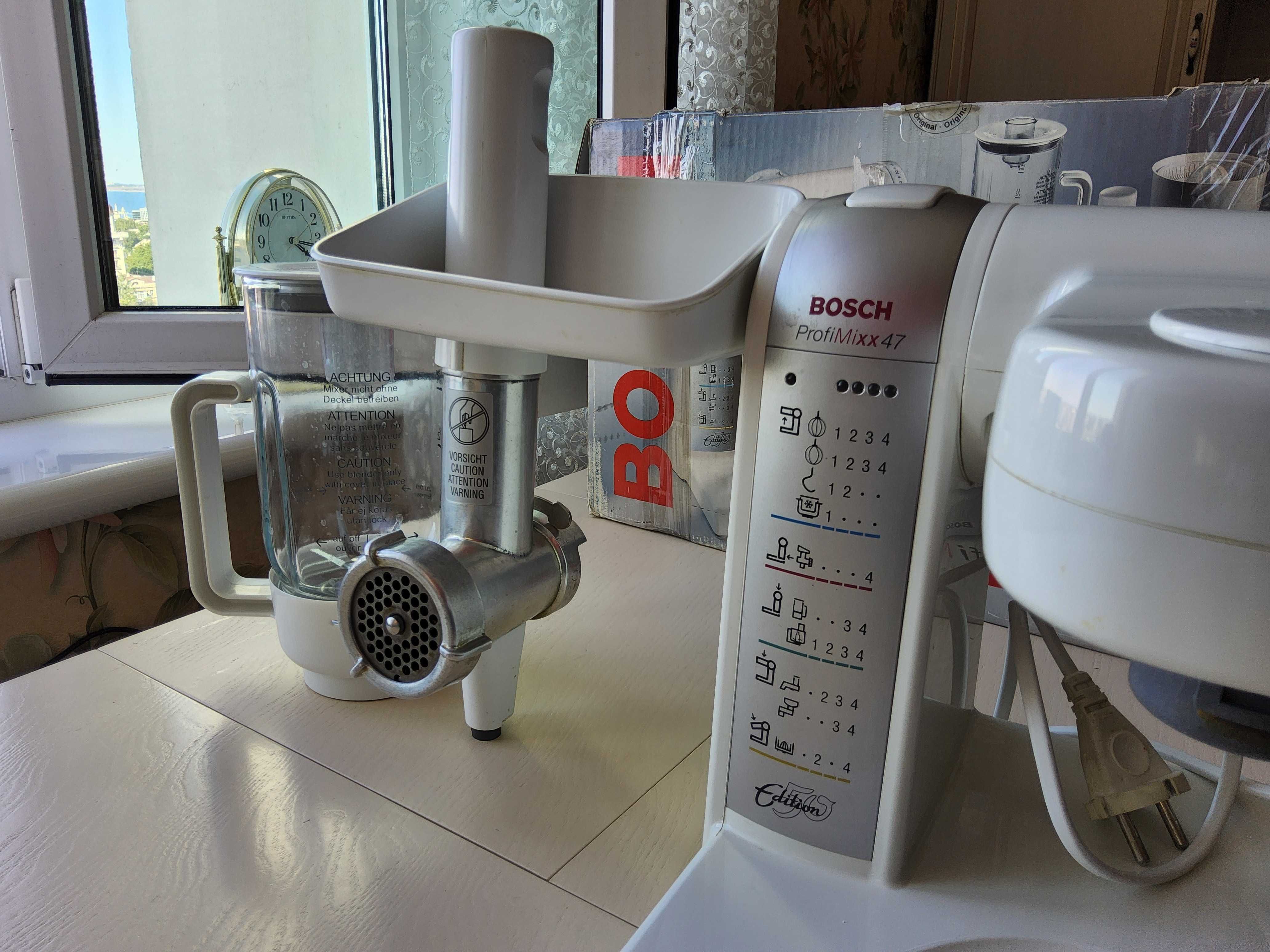 Комбайн Bosch MUM4756EU кухонный полный комплект