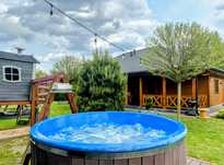 Domy SPA- SAUNA oraz JACUZZI, cymbergaj Okuninka J Białe