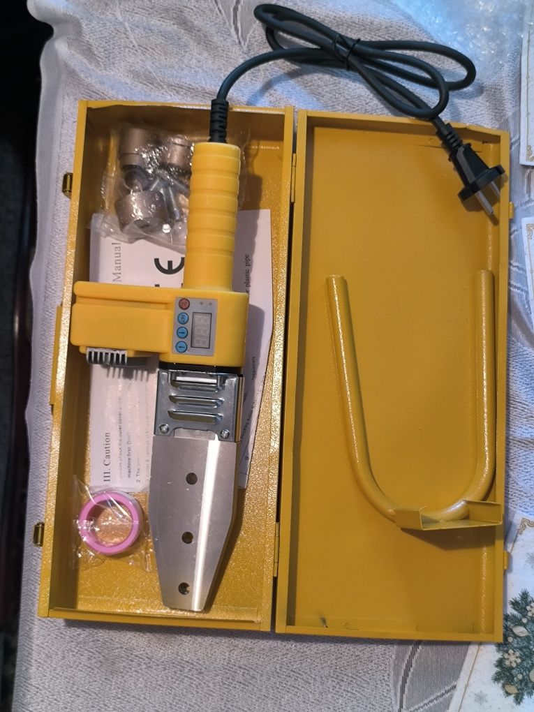 Máquina para soldar ppr com mala polifusora con tesoura de corte

entr