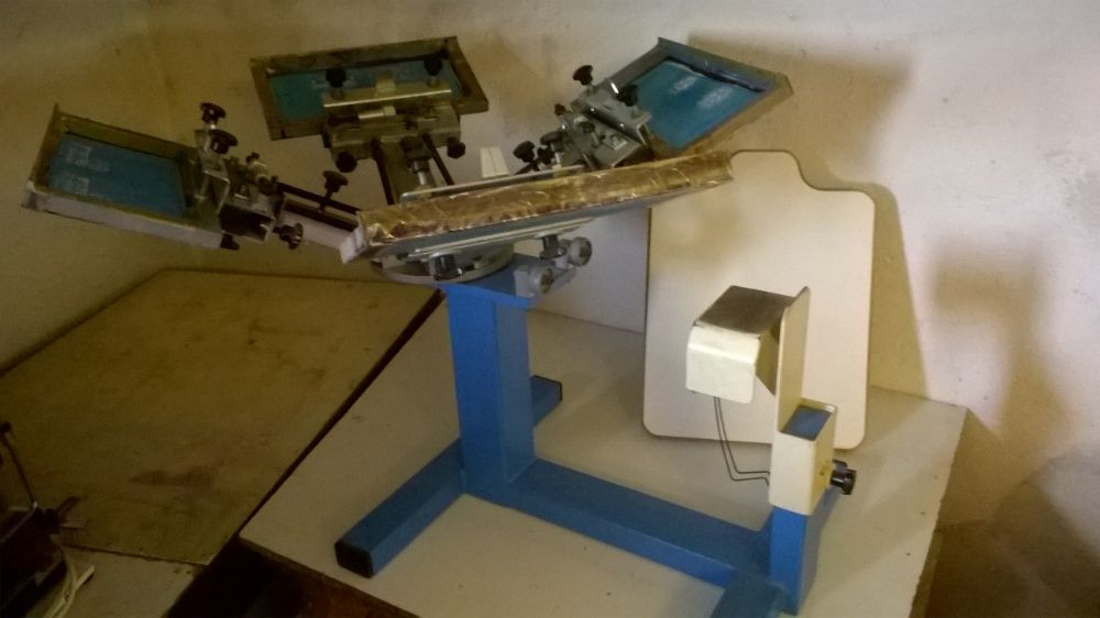 Carrossel serigrafia 4 cores Compacto - Redução Preço