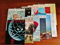 ''Ameryka'' , miesięcznik rządu USA w PRLu , 12 n-rów z lat 1961 - 70
