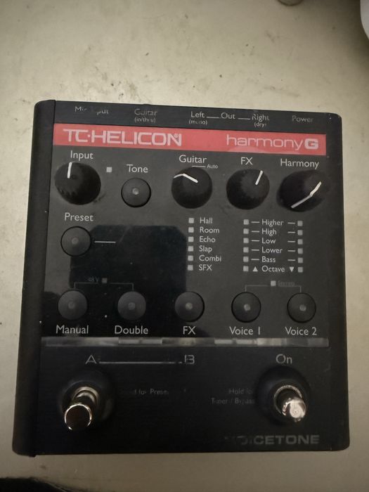 TC-Harmony G pedal voz
