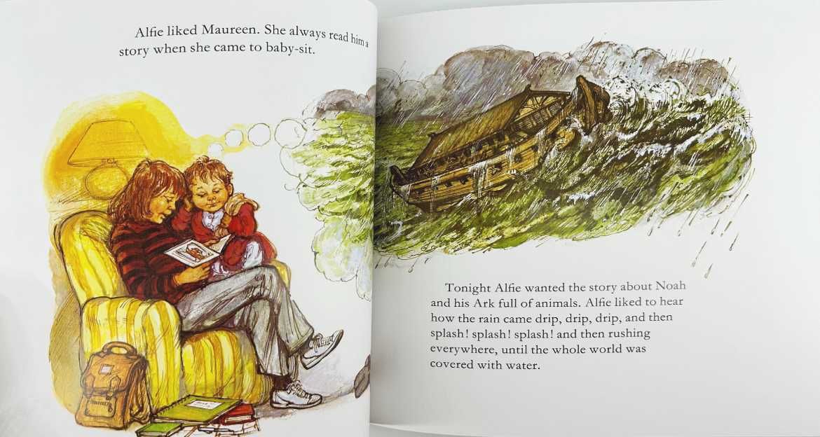 NOWA	An Evening At Alfie's	Shirley Hughes english book for children