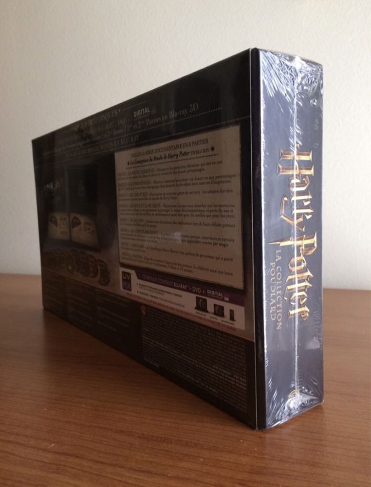 Harry Potter Blu-ray/DVD - Coleção Hogwarts (Edição Limitada)