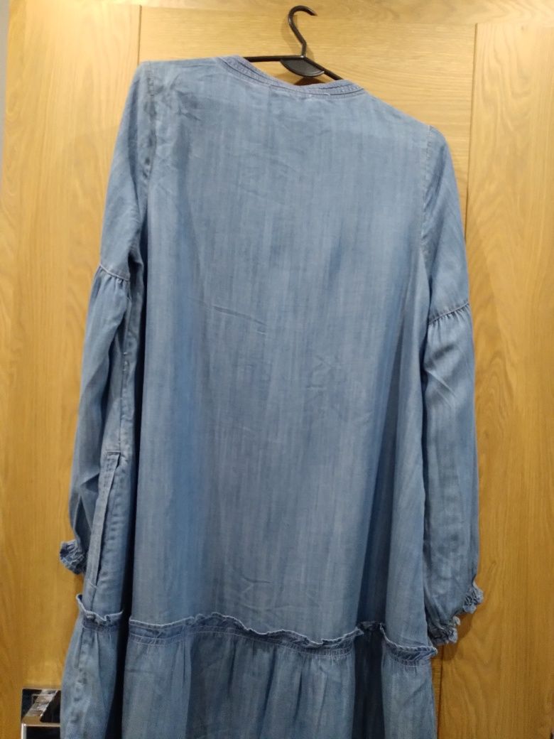 Jeansowa sukienka rozm M/L Fat Face