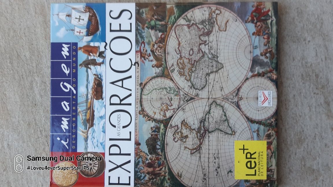Livro "As Grandes Explorações"