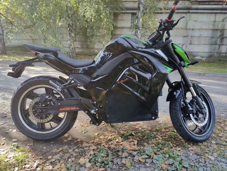 Электромотоцикл Kawasaki z1000 5квт