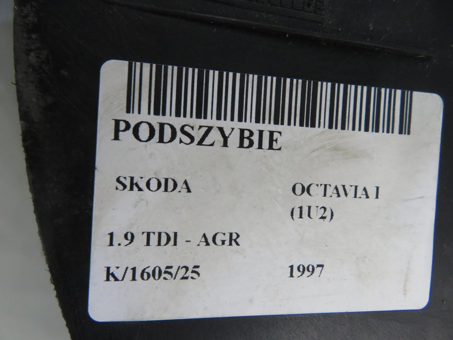 Podszybie Skoda Octavia I (1u2)   Komplet