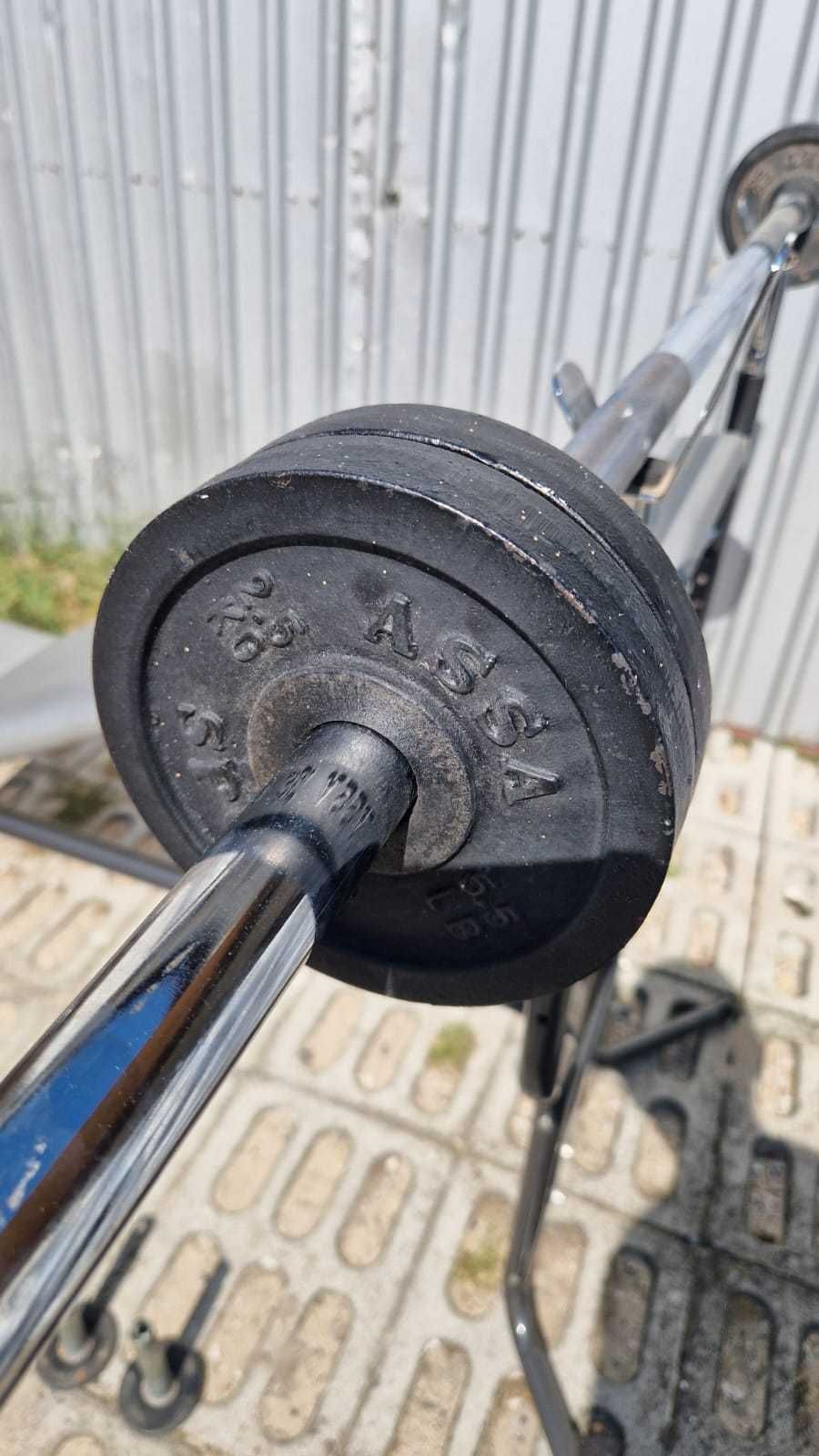 Ławka Ławeczka Treningowa jak kettler Stojak Sztangę SZTANGA ciezarki