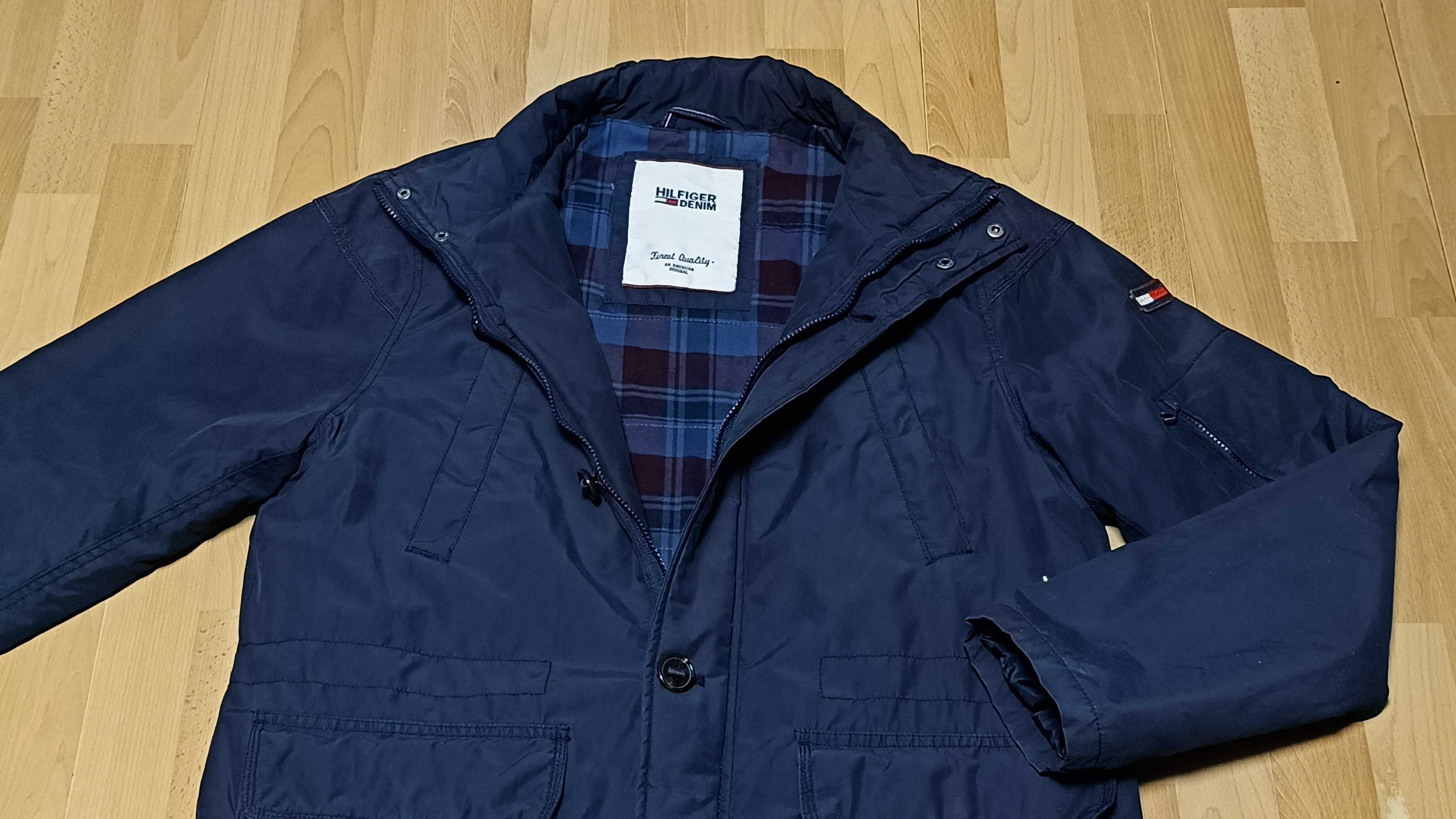 Zimowa kurtka męska TOMMY HILFIGER r.L stan bardzo dobry
