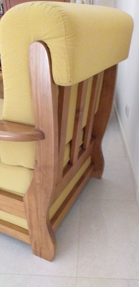 Conjunto de sofá-cama e maple