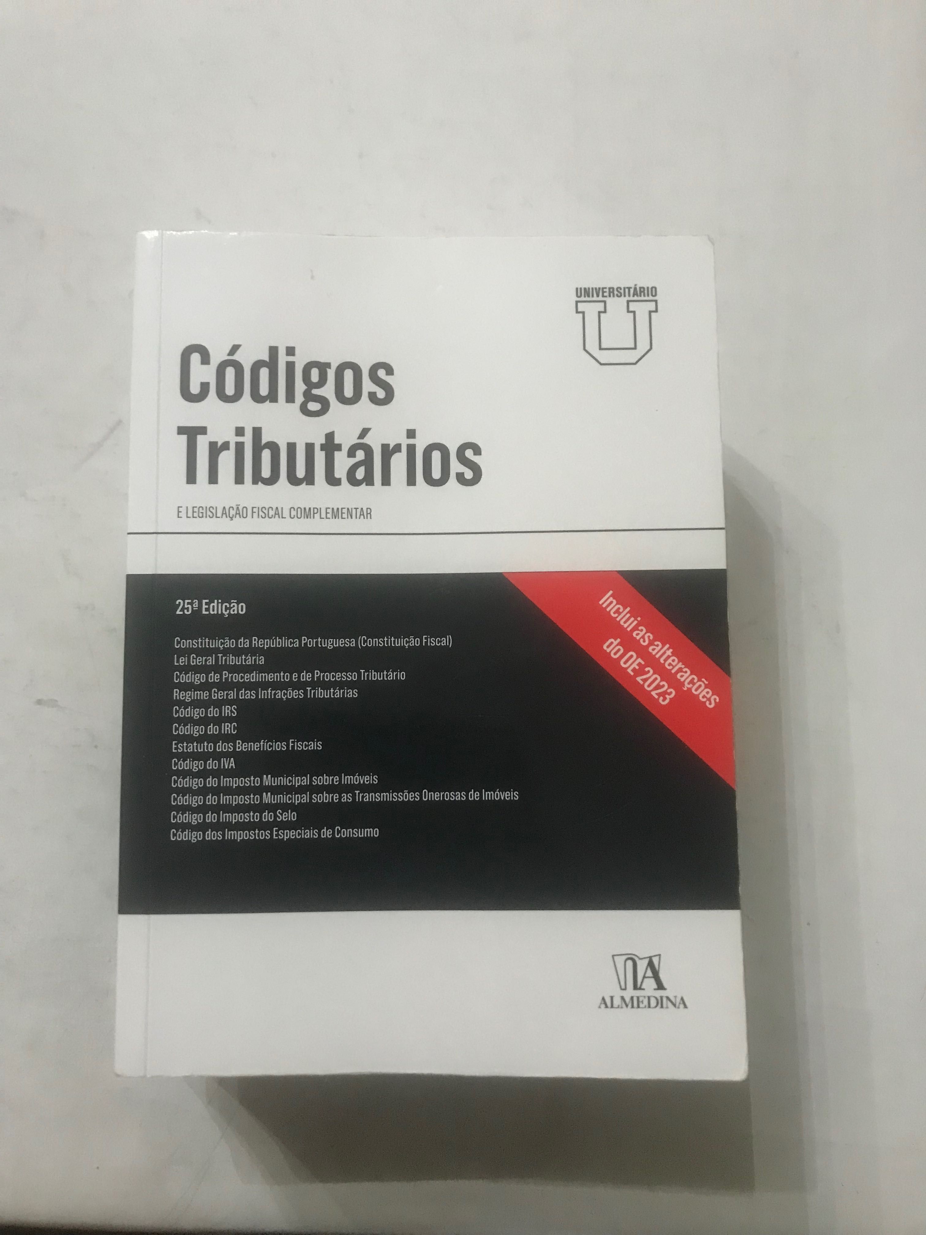 Livro de Fiscalidade- Códigos tributários