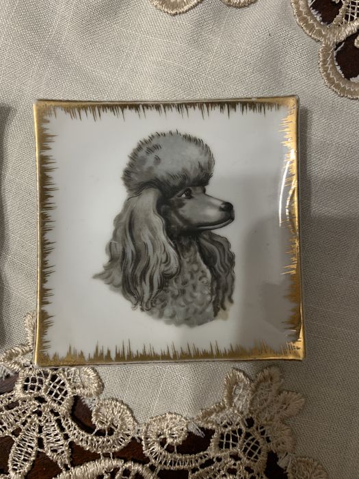 Porcelana fina prato decorativo