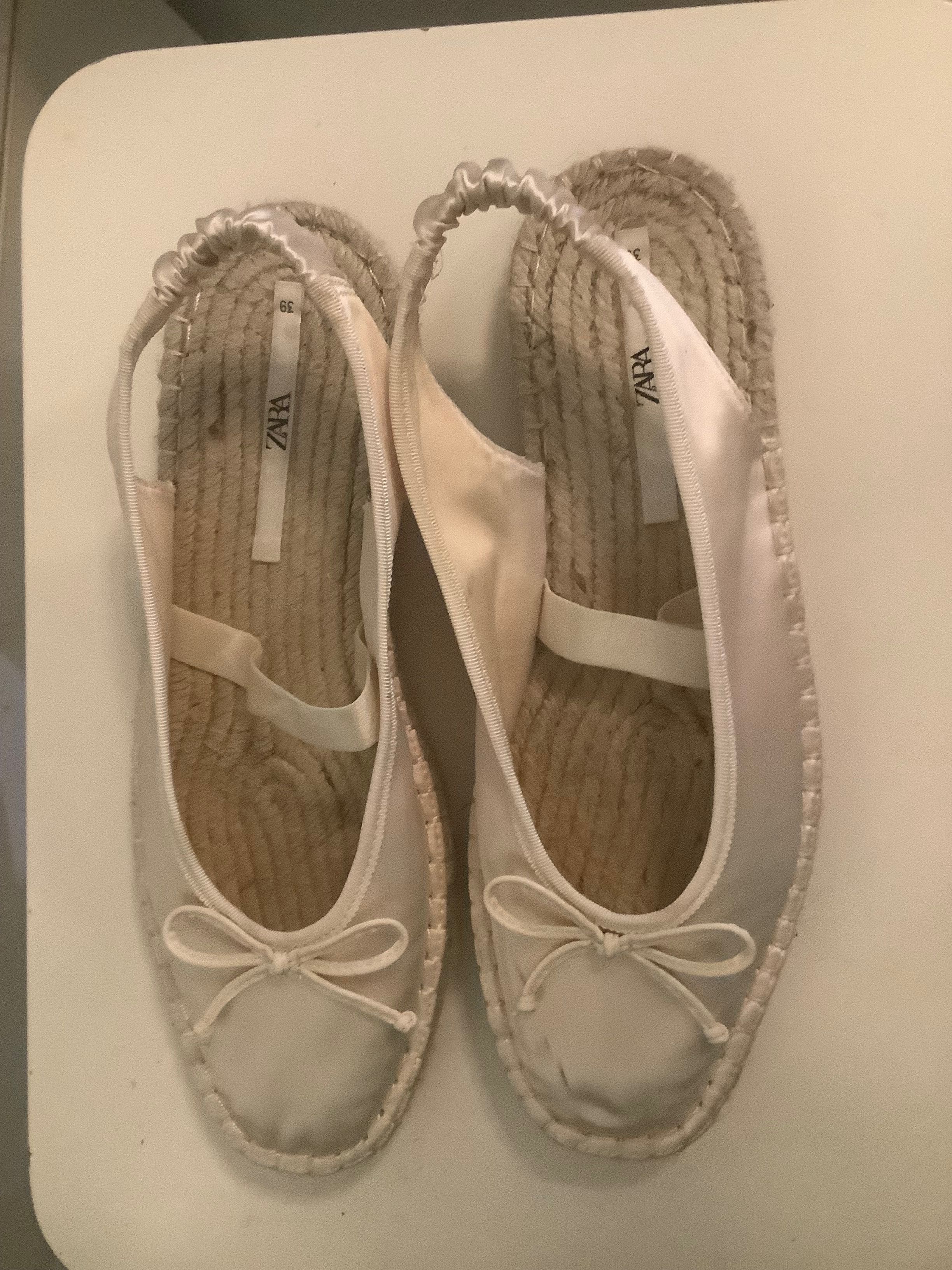Эспадрильи жіночі еспадрильї Zara, 39 p.