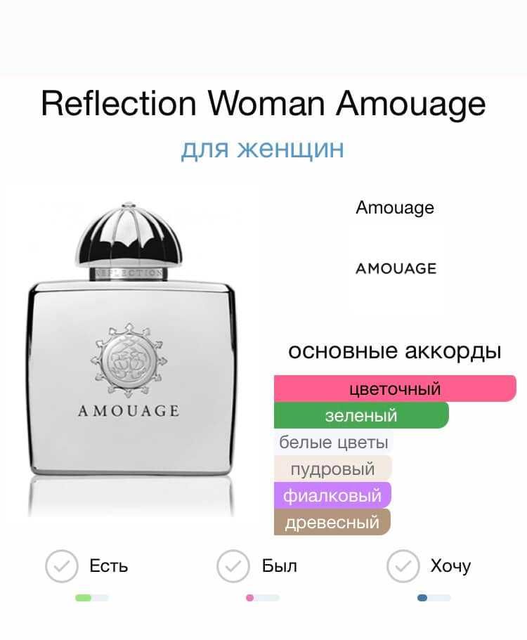 Amouage Sunshine, Purpose новинка 2023, Reflection Woman Распив