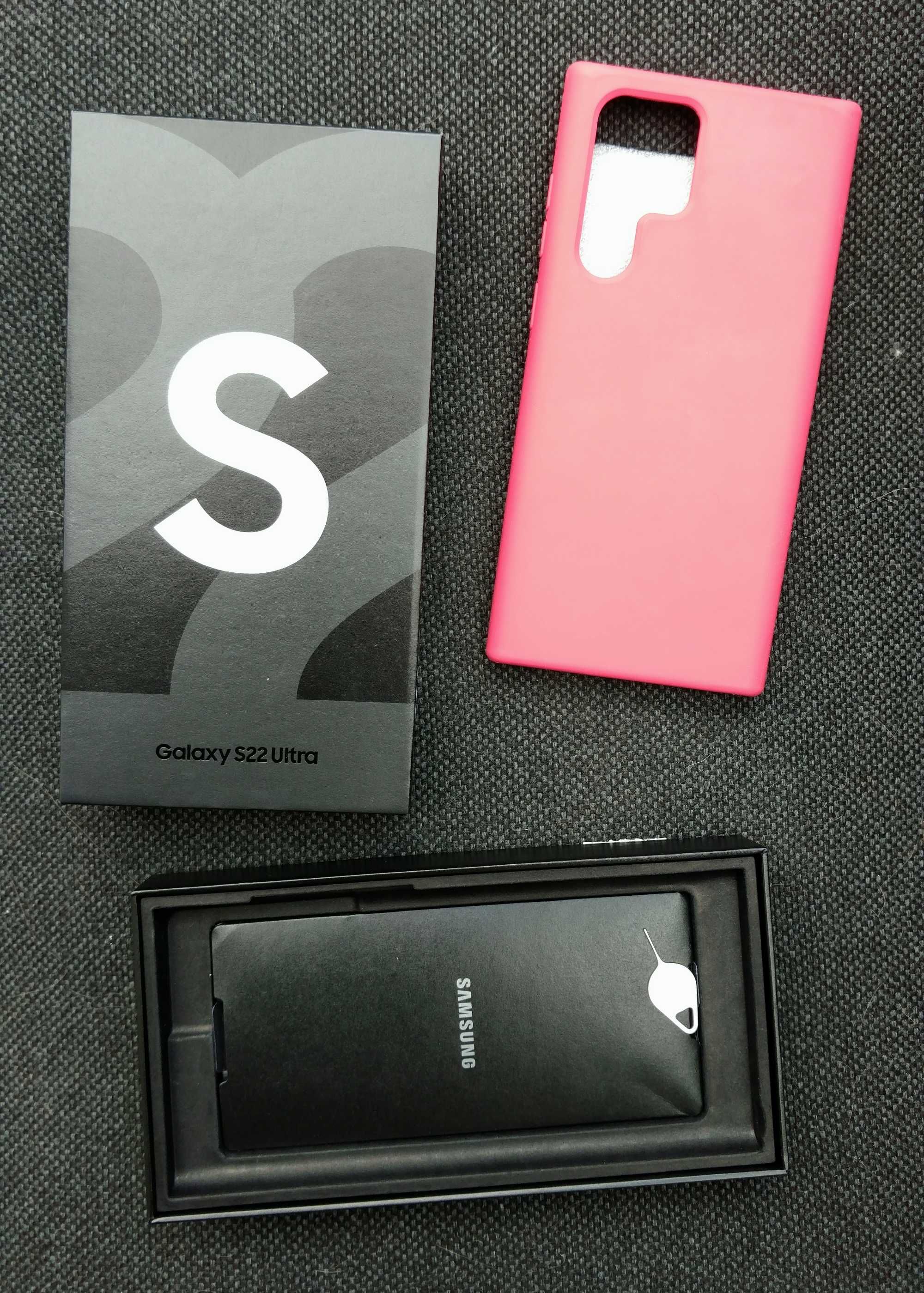 Samsung Galaxy S22 Ultra Phantom White. SM-908B/DS