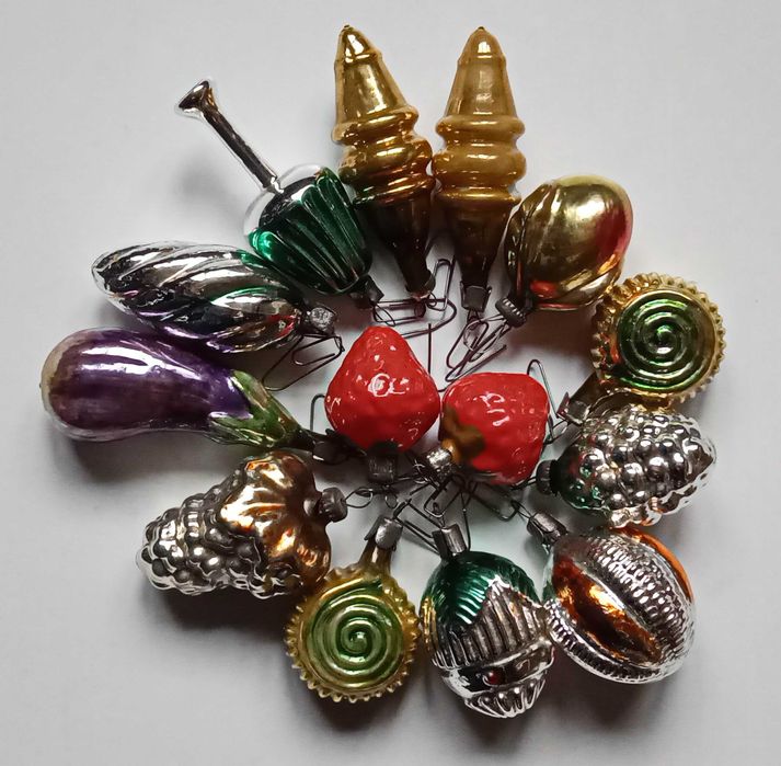 Елочные игрушки СССР 1950-1980-е годы