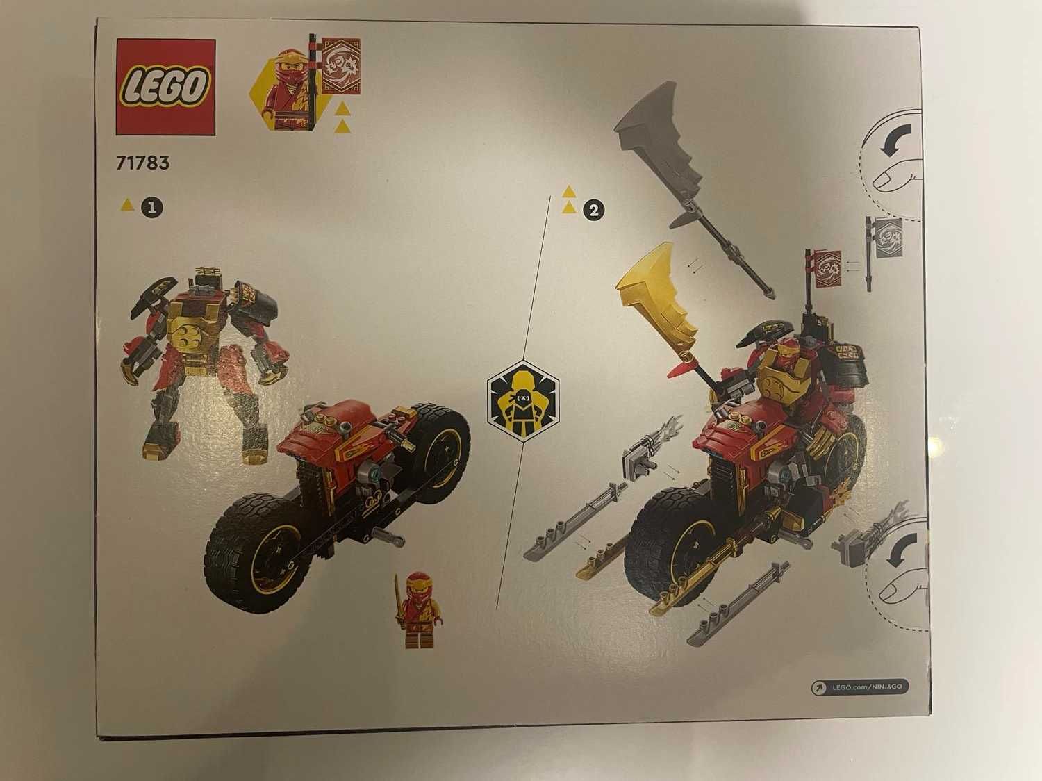 LEGO NINJAGO Jeździec-Mech Kaia EVO NR 71783 Szybka wysyłka