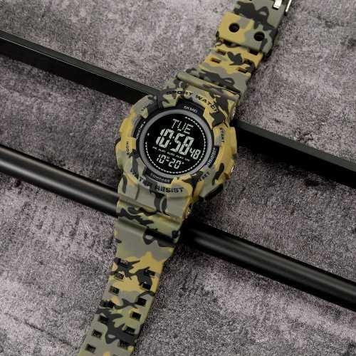 Часы мужские тактические военные Skmei компас тактичний годинник
