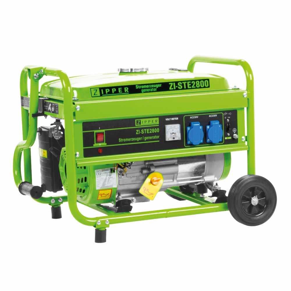 Agregat generator prądu 2x230V 4kW AVR ZIPPER na budowę działkę campin