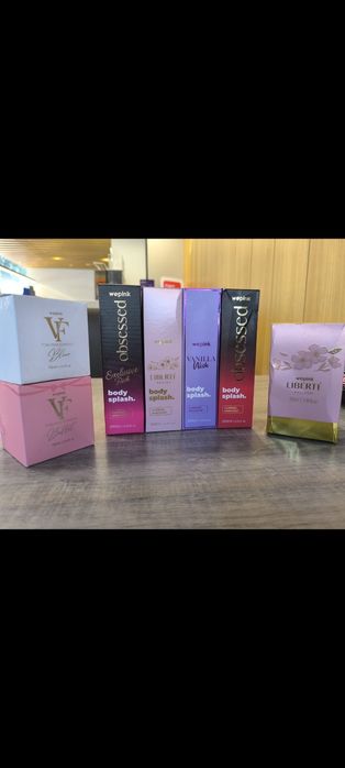 WePink colônia e Body Splash