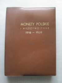 Альбом для польських монет 1916-1939. 8 аркушів (140 монет). 26х20х4см