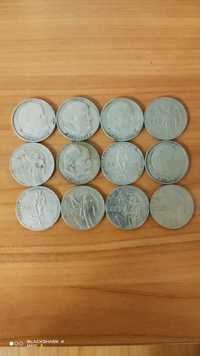 Железные рубли,цена за все 12 монет
