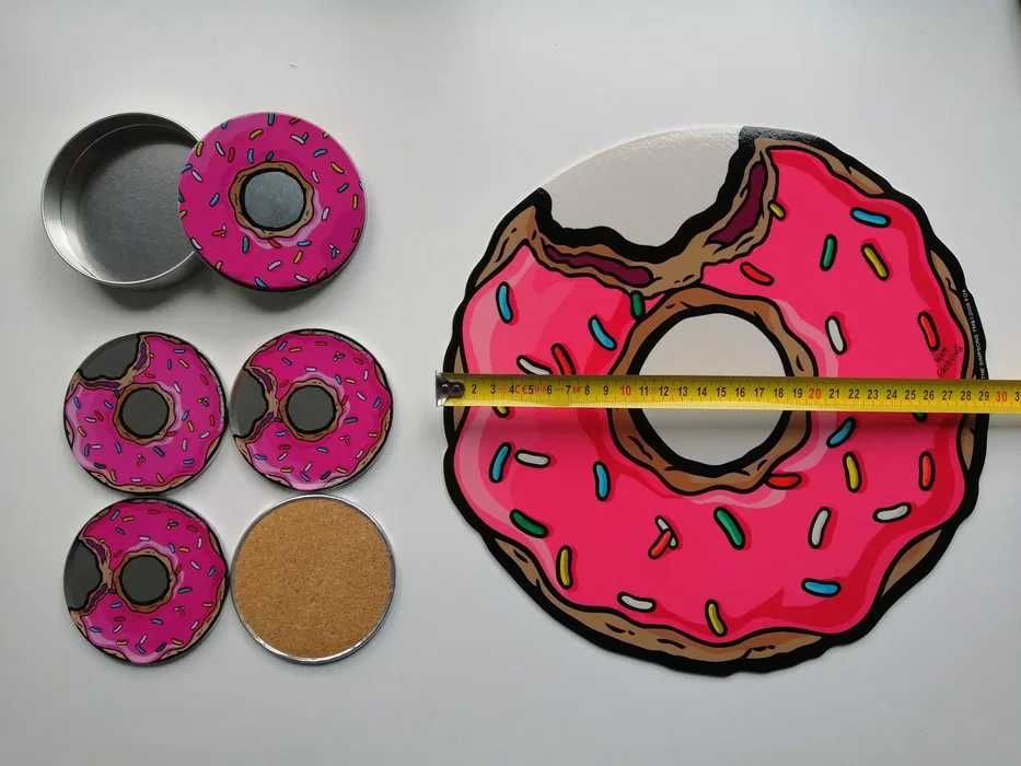 The Simpsons komplet podkładek na stół