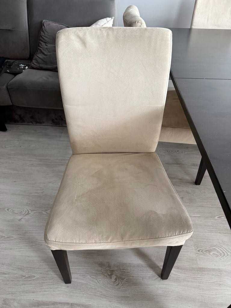 Stół Ikea Stornas z 6 krzesłami  - 200/105 cm.