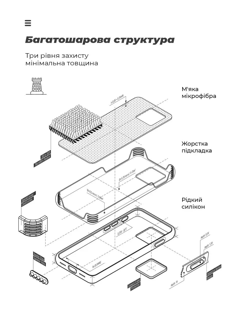 Панель ArmorStandart ICON Case для Xiaomi Poco X6 Pro 5G Black