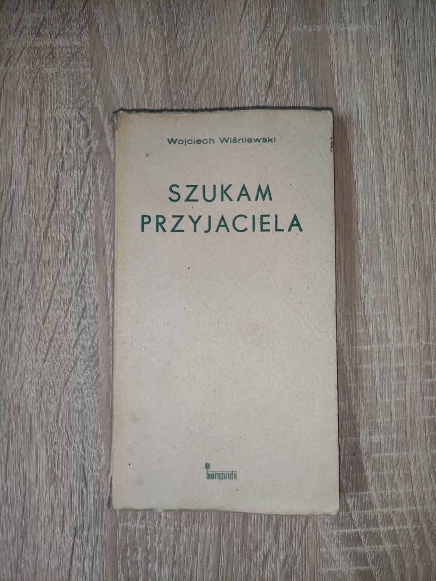 Książka zbiór opowiadań// Szuka przyjaciela Wiśniewski