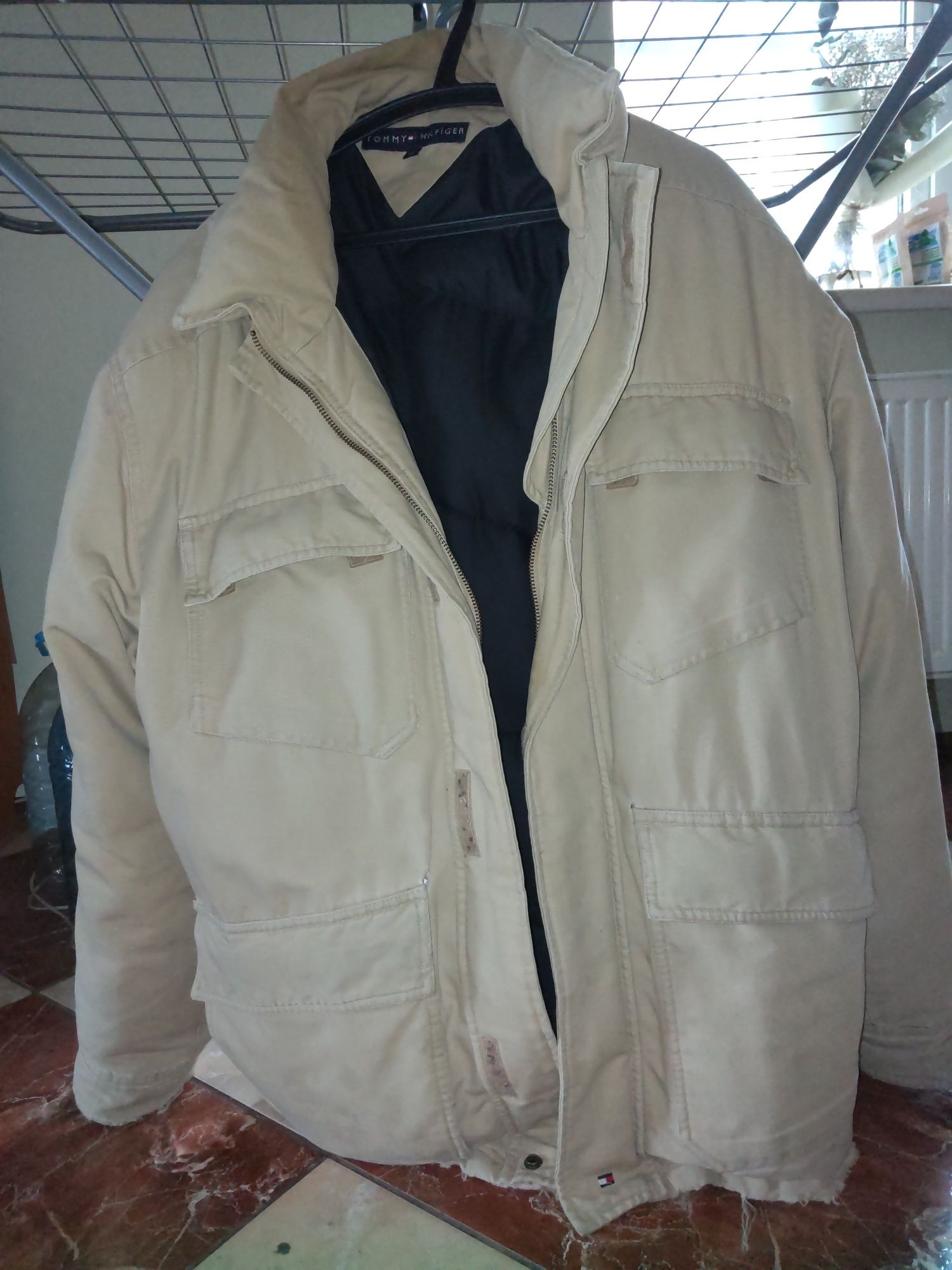 Вінтажний пуховик Tommy Hilfiger зимова куртка