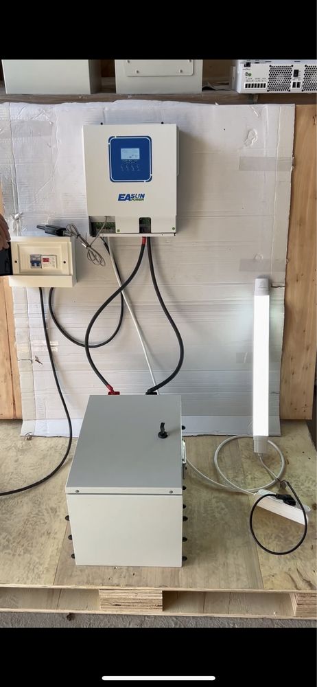 Акумулятор збірка 24V 7kW з комірок 280А LiFePo-4 та бмс JK-B1A8S20P