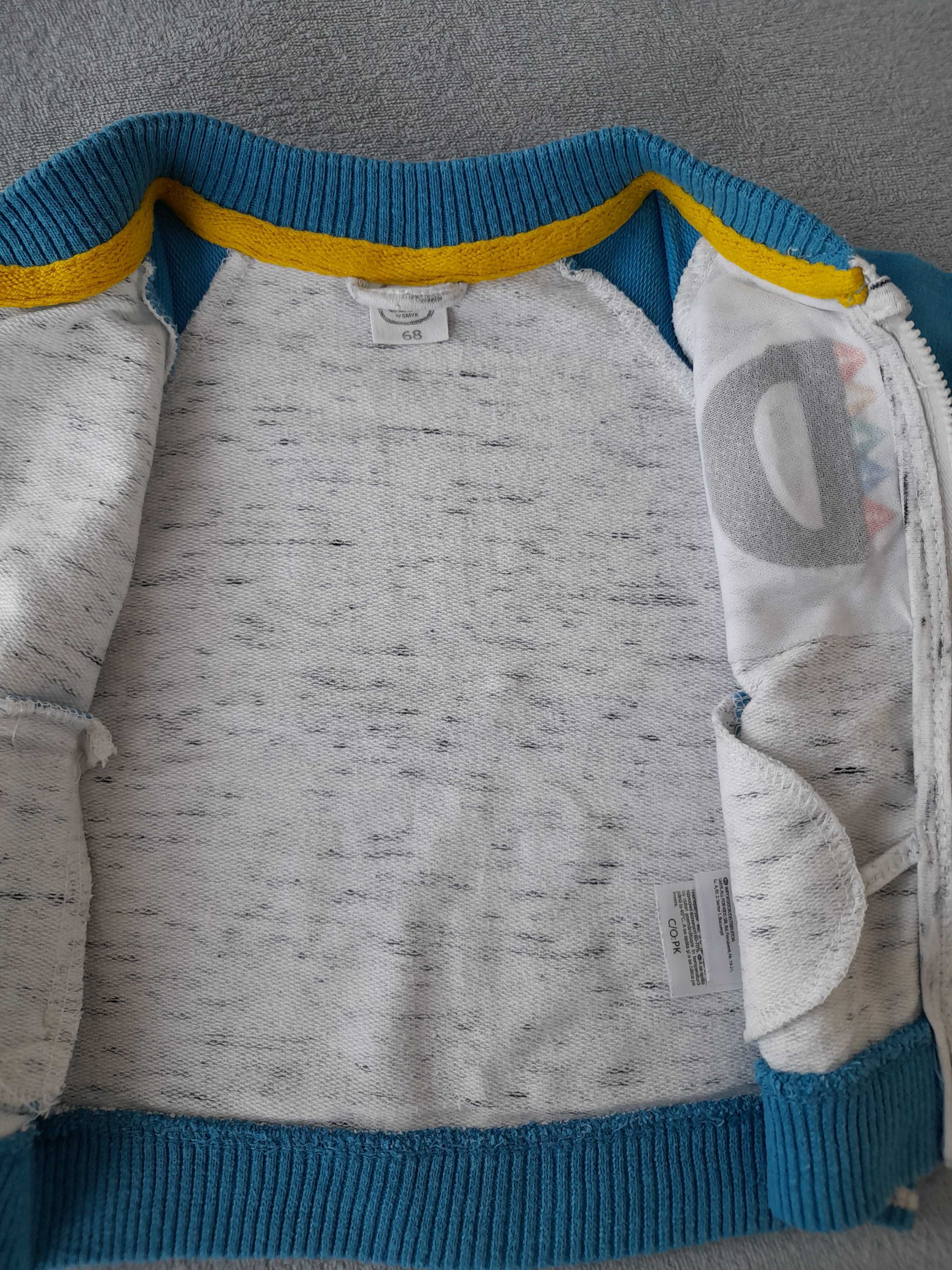 Bluza niemowlęca chłopięca Smyk r. 68