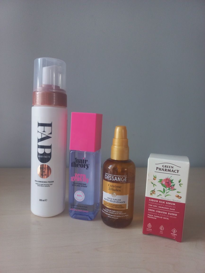 Zestaw do włosów hair theory fab green pharmacery desange
