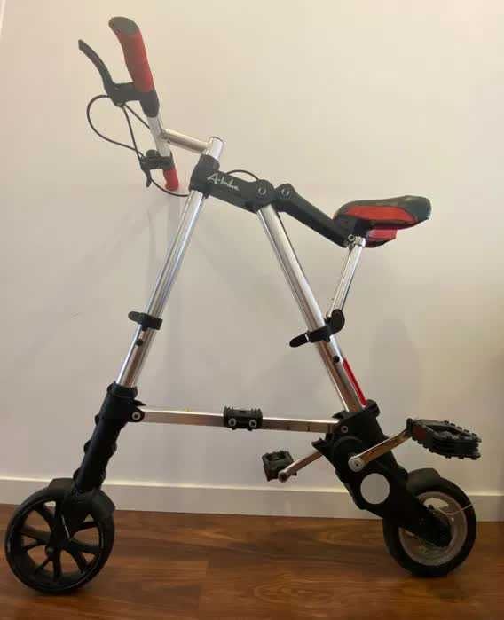 Bicicleta dobrável ultraleve Sinclair A-bike - alumínio - novo preço