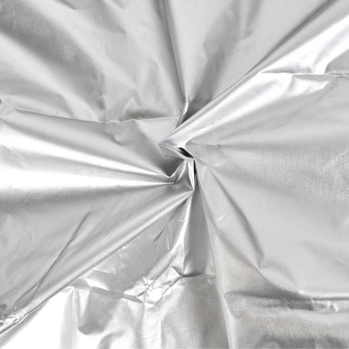 Pokrowiec ochronny na zbiornik IBC mauzer 1000l wodoodporny Srebrny