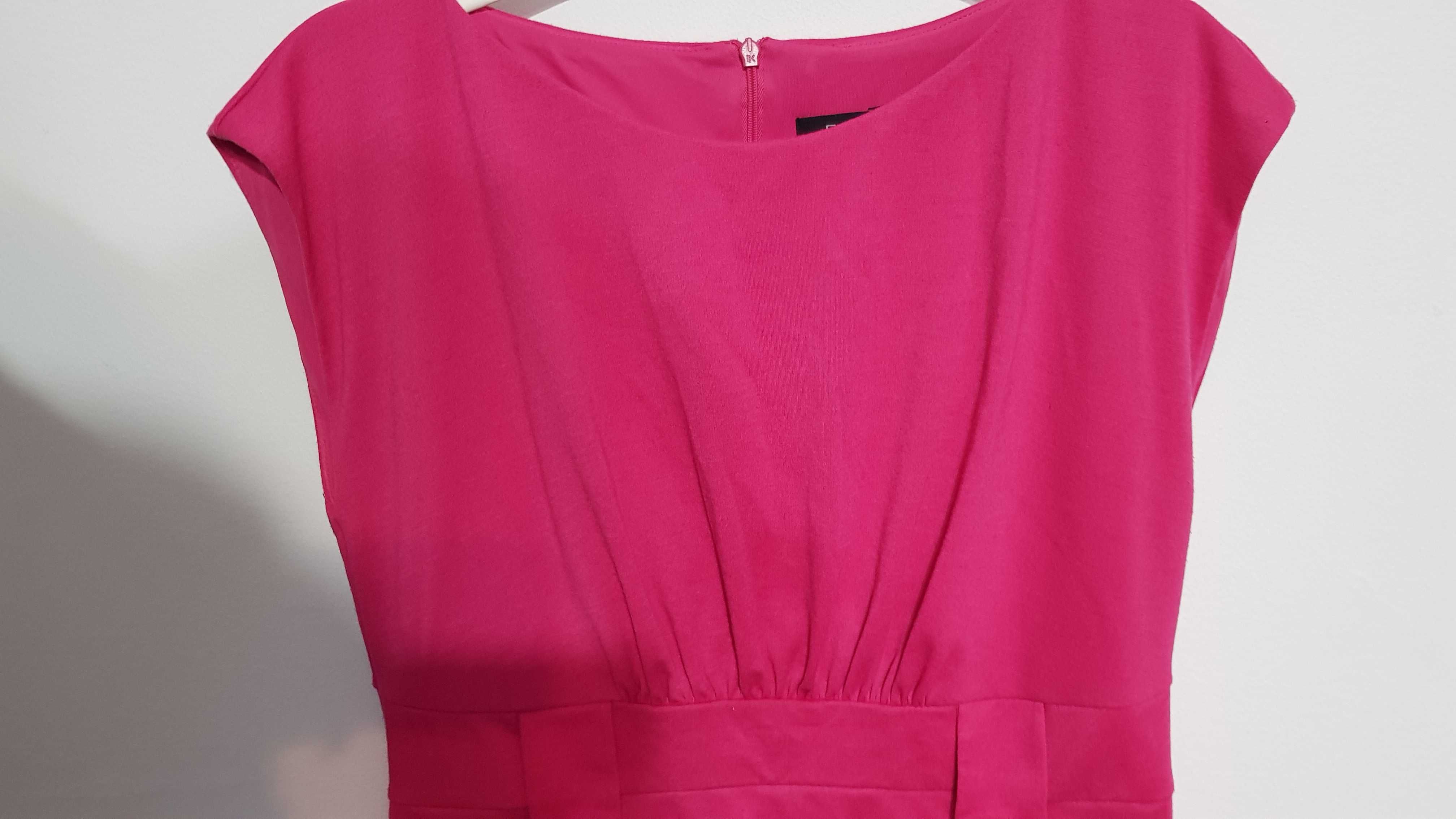 Sukienka F&F różowa kieszenie 42 XL