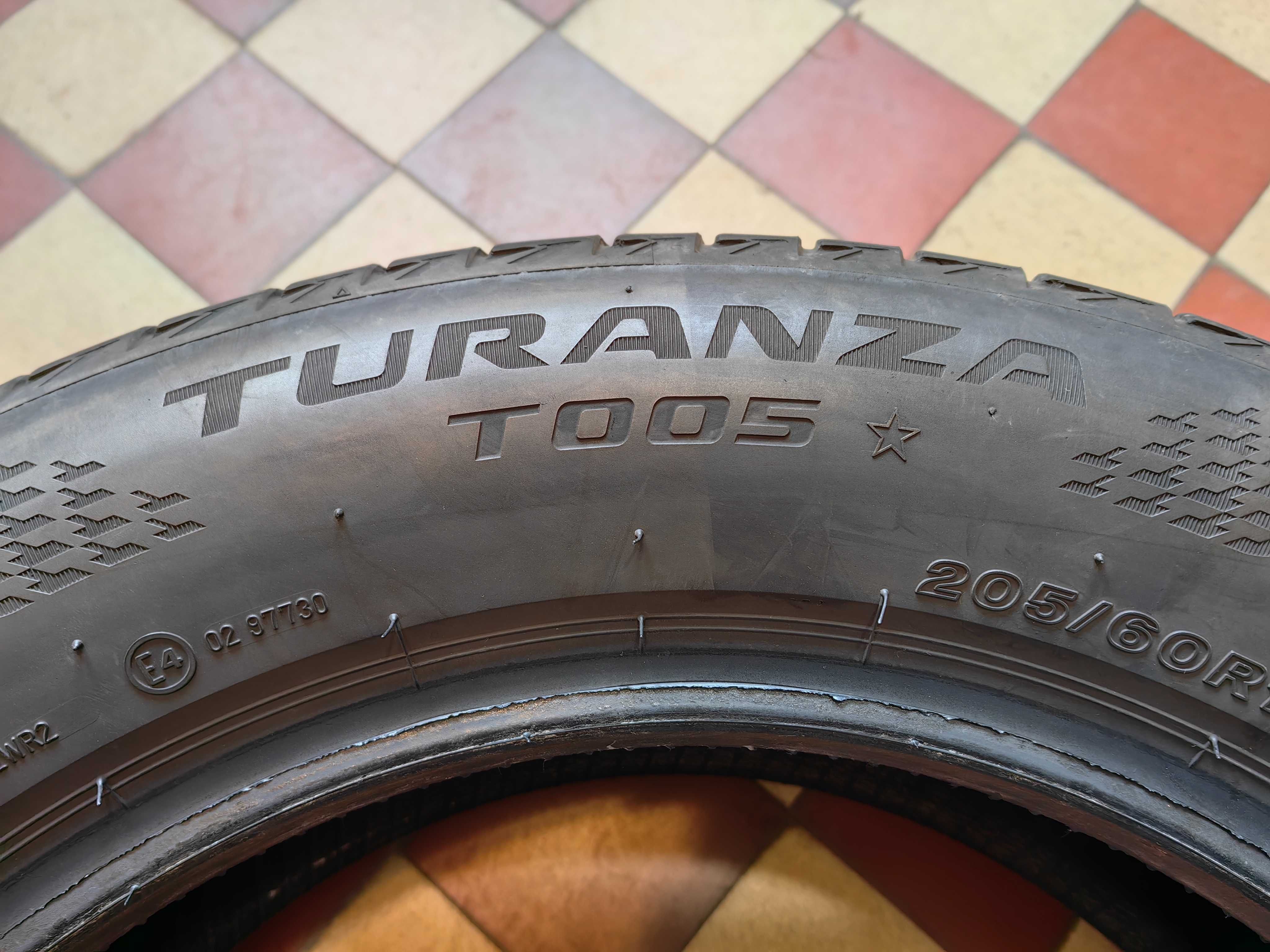Bridgestone Turanza T005 205/60R16 96W #373&