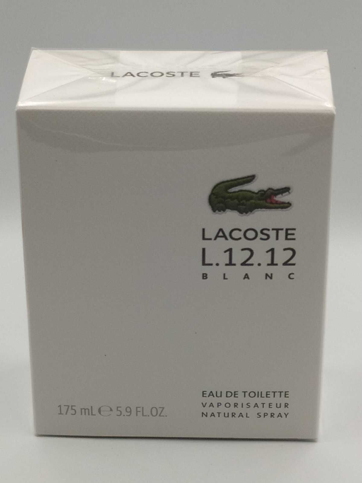 Lacoste Eau De L.12.12 Blanc edt 175 мл Оригинал