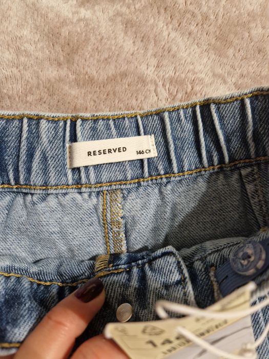 Джинсова юбка шорти reserved 140-146