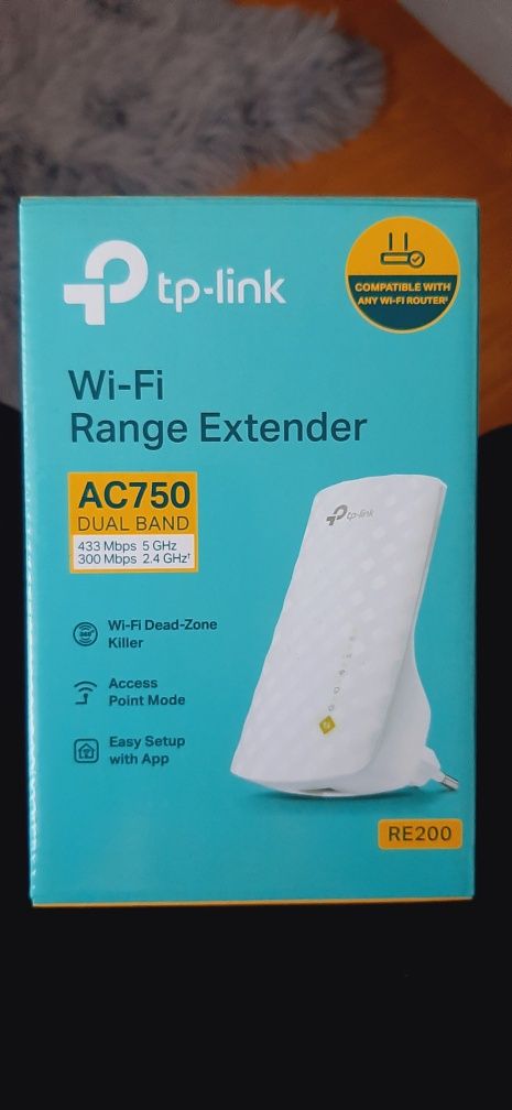 Wzmacniacz sygnału Wi-Fi TP-Link RE200